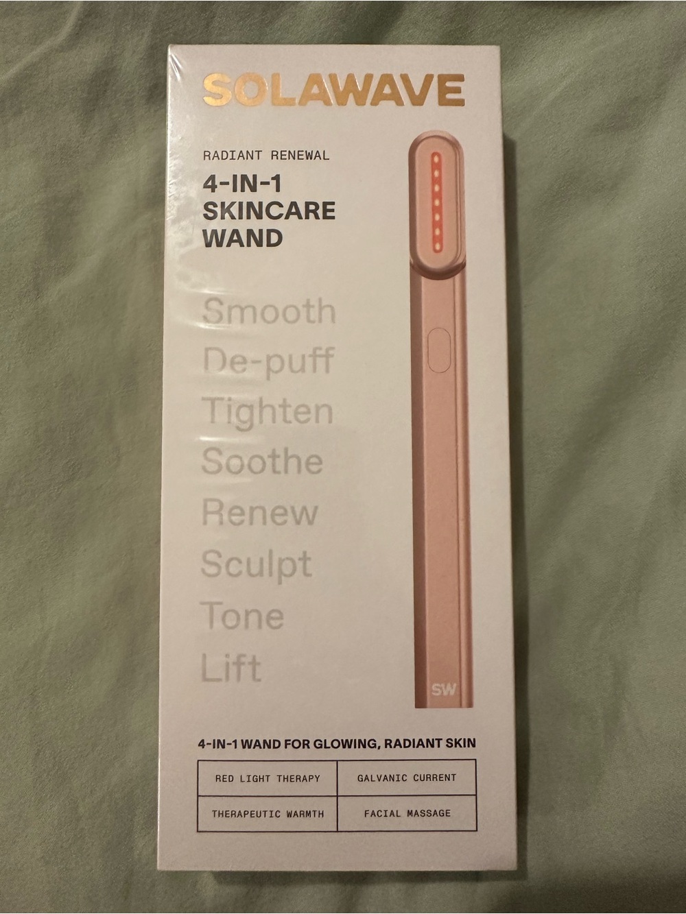 Solawave 4-in-1 Skincare Wand - Rose Gold